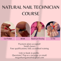 Gel Polish, BIAB, Hard Gel Overlay and E-File pictured here to advertise Megan Hartigan Nails & Beauty Natural Nail Technician Course in Charleville, Co. Cork